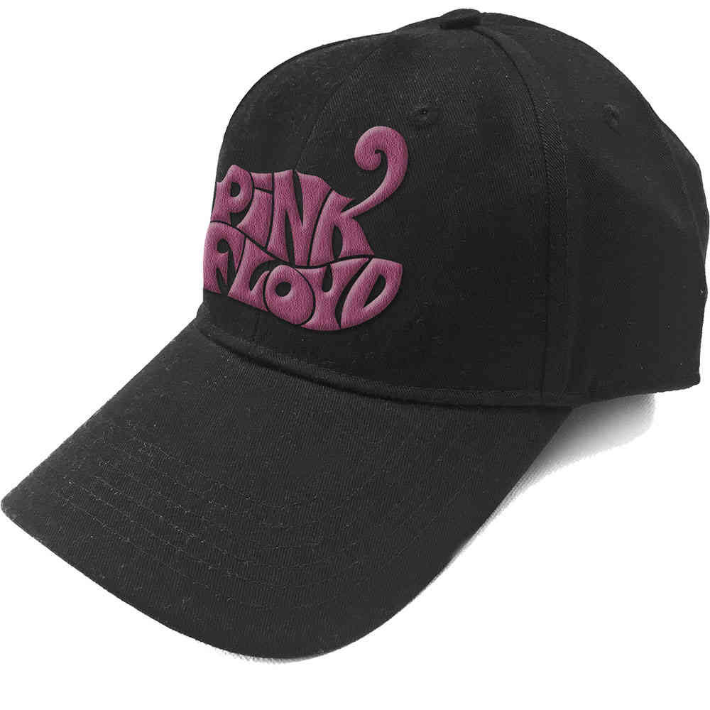 Pink Floyd - Retro Swirl Logo Baseball cap - Schwarz